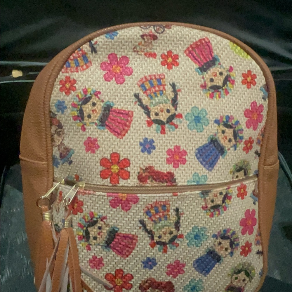 MEXICANA Colorful Patterned Backpack